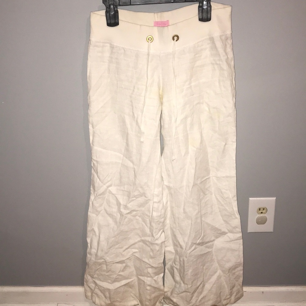 Lilly Pulitzer white pants!
